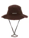 Jacquemus Le Bob Artichaut Bucket Hat In Gold