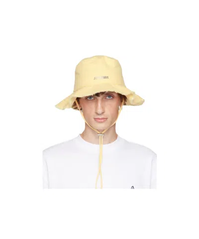 Jacquemus Le Bob Artisho Fisherman's Hat In White