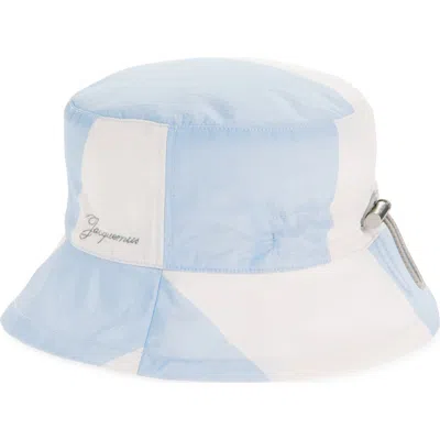 Jacquemus Le Bob Baluchon Nylon Bucket Hat In Multi