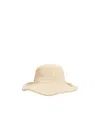 Jacquemus Le Bob Bandho Terry-cloth Bucket Hat In Nude