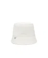 Jacquemus Le Bob Belo Cable Knit Bucket Hat In White