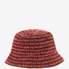 Jacquemus Le Bob Bordado Hat In Brown