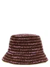 Jacquemus Le Bob Bordado Hats Brown
