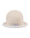 JACQUEMUS JACQUEMUS LE BOB BORDINO CABLE KNIT BUCKET HAT