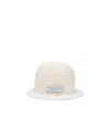 Jacquemus Le Bob Bordino Cable Knit Bucket Hat In White