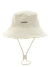 Jacquemus 'le Bob De-nîmes' Bucket Hat In Neutral