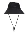 Jacquemus "le Bob De-nimes" Bucket Hat In Blue