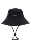 Jacquemus Logo Hat In Blue