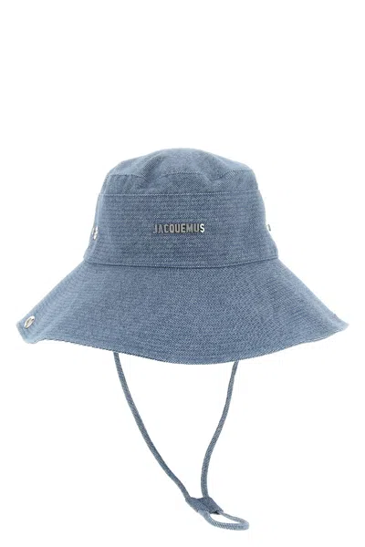 Jacquemus 'le Bob De-nîmes' Bucket Hat In Blue