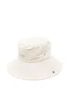 Jacquemus Le Bob De-nimes Bucket Hat In Neutrals
