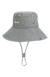 Jacquemus Le Bob De-nîmes Cotton Twill Bucket Hat In Multi