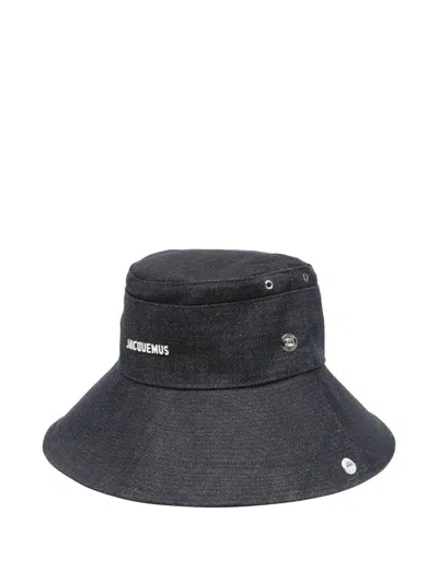 Jacquemus Le Bob De-nimes Hat In Black