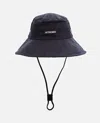 Jacquemus Le Bob De-nimes Hat In Blue