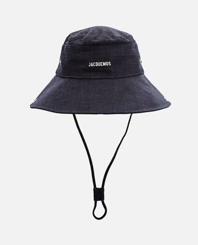 Jacquemus Le Bob De-nimes Hat In Blue