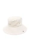 Jacquemus Le Bob De-nimes Bucket Hat In White