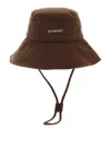 Jacquemus Le Bob De-nmes Bucket Hat In Pattern