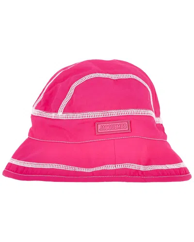 Jacquemus Le Bob Frescu Bucket Hat (authentic Pre-loved) In Pink