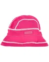 Jacquemus Le Bob Frescu Bucket Hat In Pink Nylon In Pink