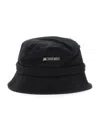 Jacquemus Men Le Bob Gadjo In Black