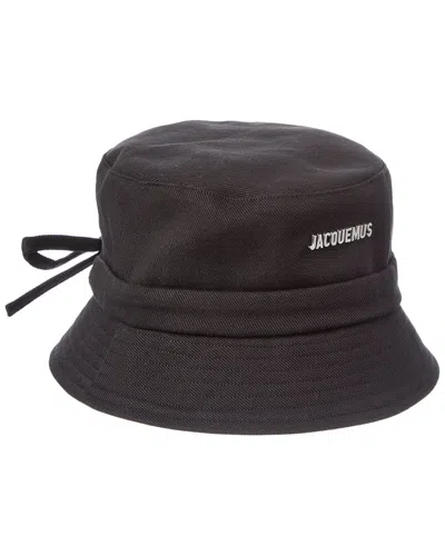 Jacquemus Le Bob Gadjo Bucket Hat In Purple