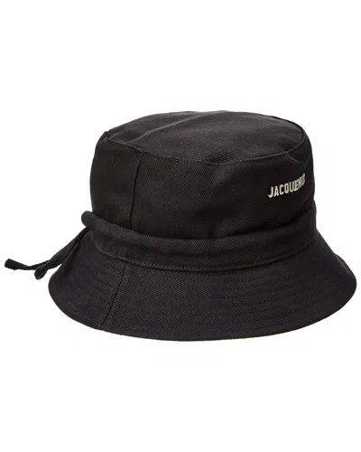 Jacquemus Le Bob Gadjo Bucket Hat In Black