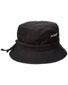 Jacquemus Le Bob Gadjo Bucket Hat In Black