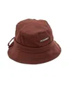 Jacquemus Brown Le Bob Gadjo Bucket Hat In Brown