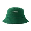 Jacquemus Le Bob Gadjo Bucket Hat In Green