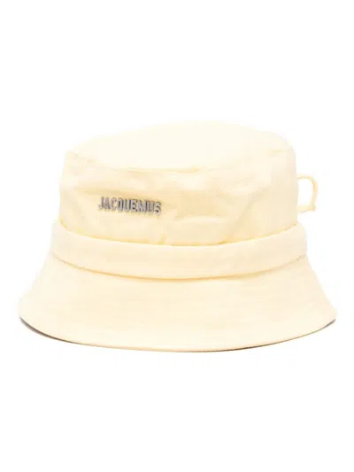 Jacquemus Le Bob Gadjo Bucket Hat In Yellow
