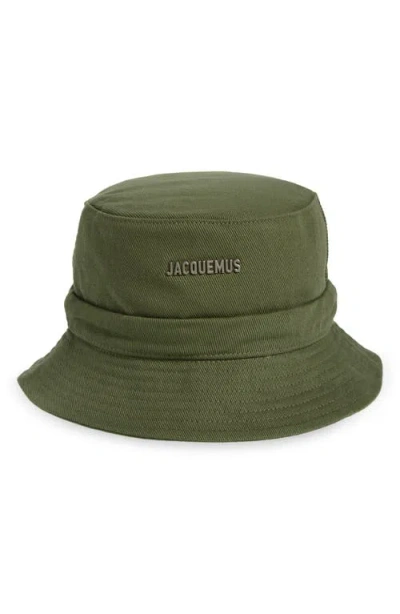 Jacquemus Khaki Les Classiques 'le Bob Gadjo' Hat