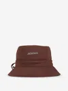 Jacquemus Le Bob Gadjo Hat In Brown
