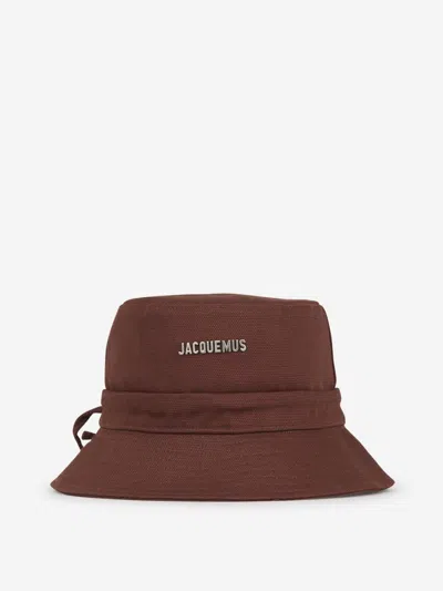 Jacquemus Le Bob Gadjo Hat In Brown