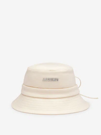 Jacquemus Le Bob Gadjo Hat In Neutral