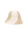 Jacquemus Le Bob Gelato Bucket Hat Beige And Off White In Neutrals