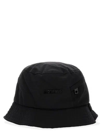 Jacquemus "le Bob" Hat Unisex In Black