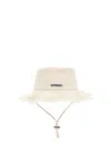 Jacquemus Off-white Les Classiques 'le Bob Artichaut' Hat In White