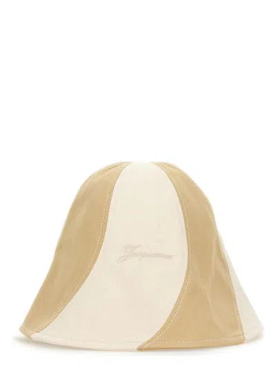 Jacquemus Le Bob Ice Cream Hat In Beige