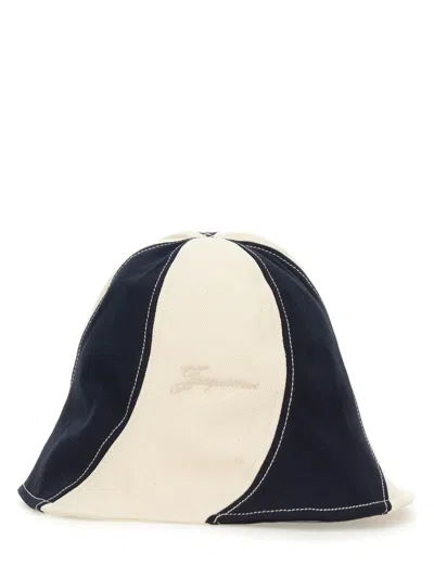 JACQUEMUS JACQUEMUS "LE BOB ICE CREAM" HAT UNISEX