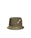 Jacquemus Le Bob Ovalie Bucket Hat In Green