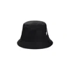Jacquemus Ovalie Bucket Hat In Black