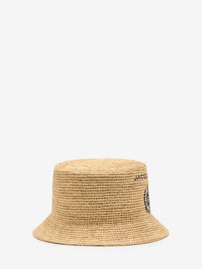 Jacquemus Le Bob Pesco Bucket Hat In Beige