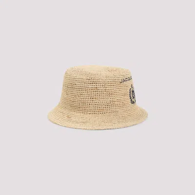 Jacquemus Le Bob Pesco Bucket Hat In Neutrals