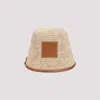 Jacquemus Le Bob Logo Patch Bucket Hat In Neutral