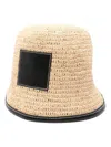 Jacquemus Le Bob Soli Bucket Hat In Neutral