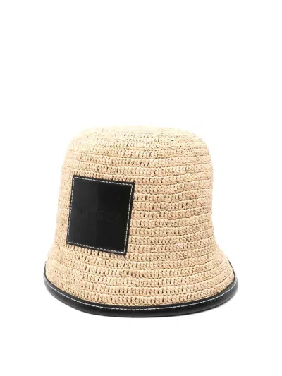 Jacquemus Le Bob Soli Bucket Hat In Black