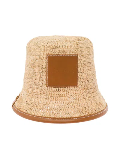JACQUEMUS JACQUEMUS LE BOB SOLI BUCKET HAT