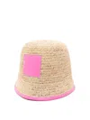 Jacquemus Fuchsia Le Bob Soli Bucket Hat In Multicolour