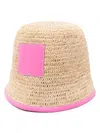 Jacquemus Le Bob Soli Bucket Hat In Pink