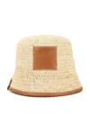 Jacquemus Womens Light Brown 2 Le Bob Soli Brand-patch Raffia Bucket Hat In Light Brown