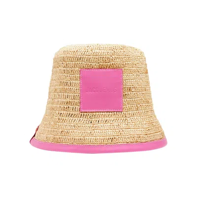 Pre-owned Jacquemus Le Bob Soli 'neon Pink'